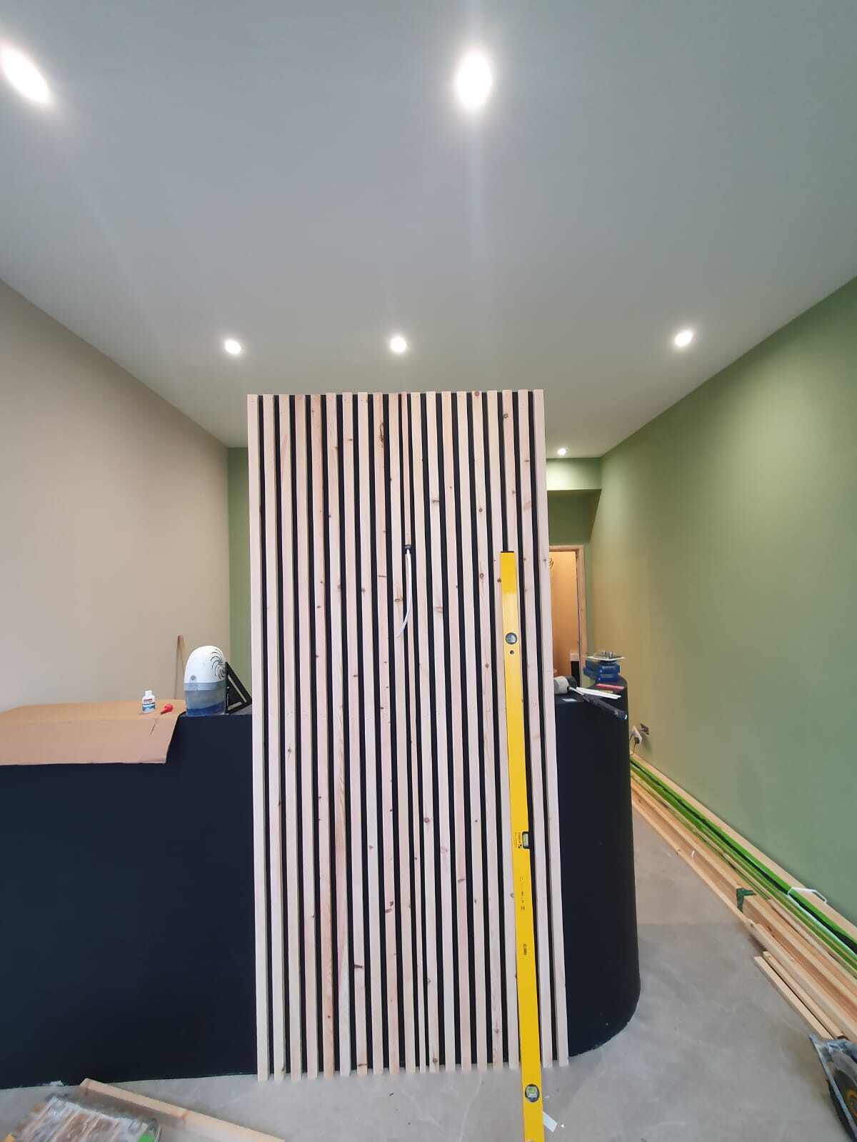 Feature wall Salon Forty Four Eastbourne