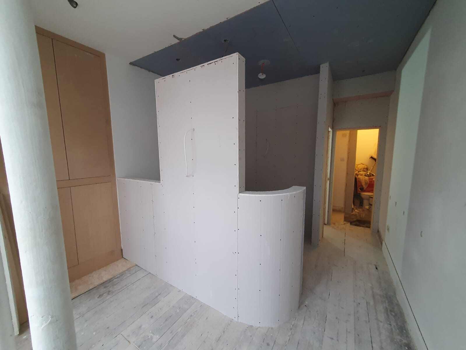 Stud Walls installed for the hair studio at Salon 44 Eastbourne