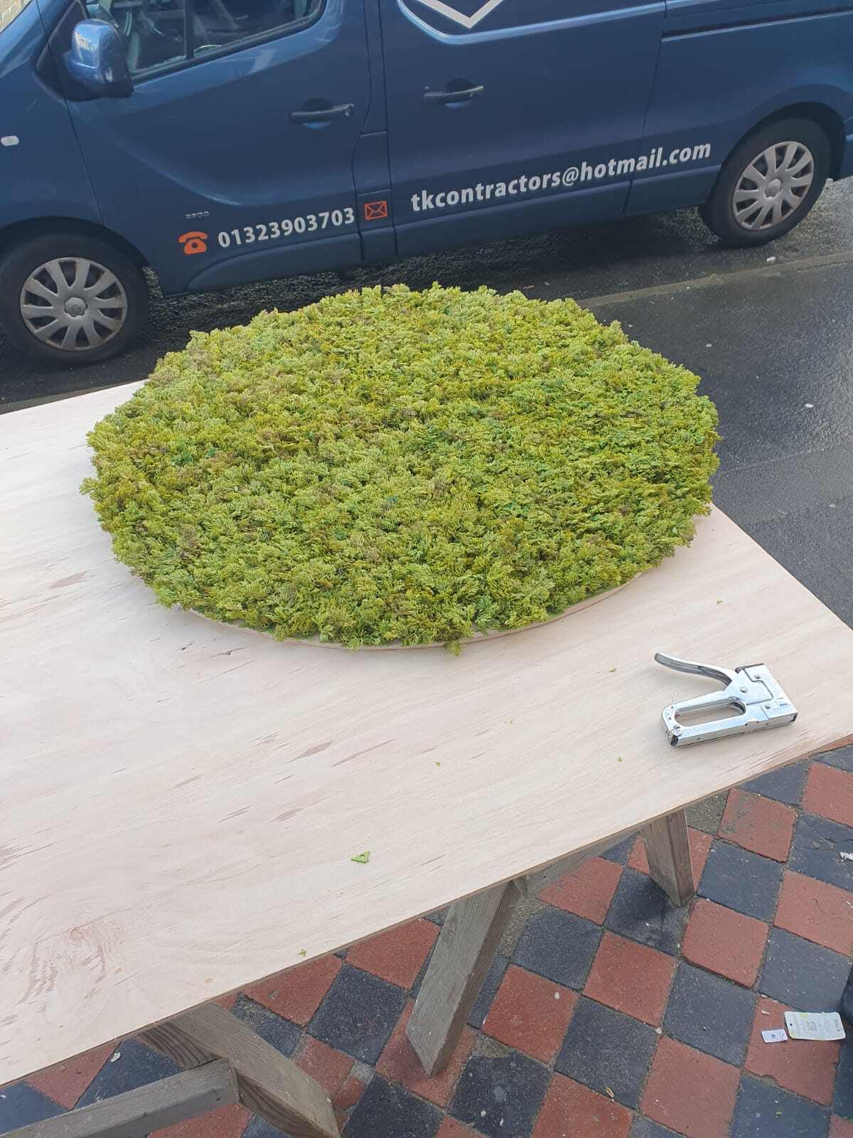 Signage started Starting Point for Salon Forty Four Eastbourne