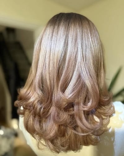 Hair colouring service at Salon 44 Eastbourne